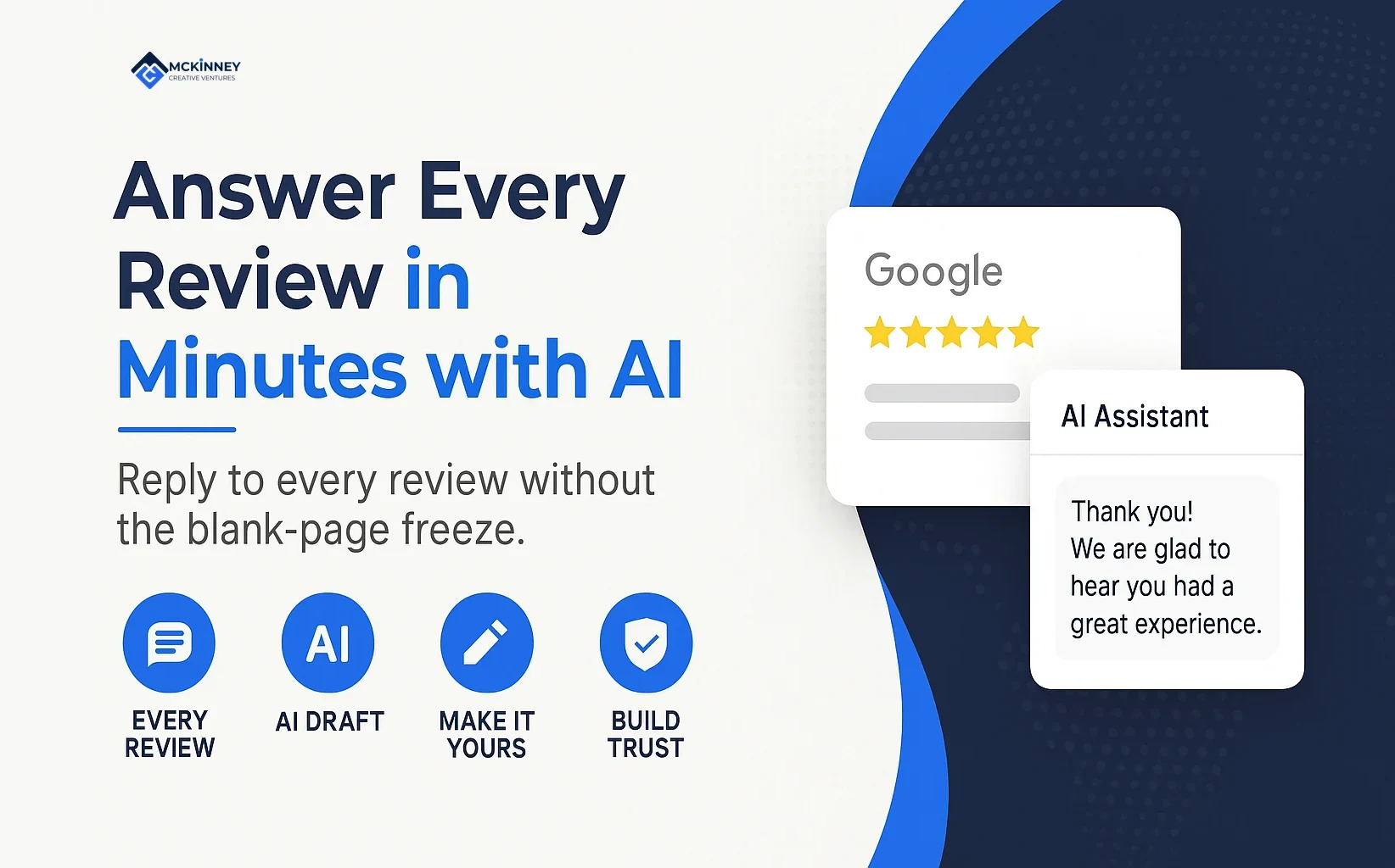 Answer every Google review in minutes with a free AI assistant