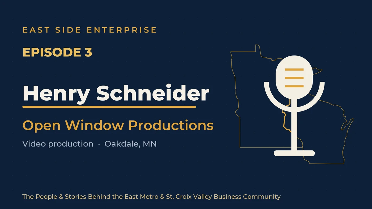 Henry Schneider of Open Window Productions, guest on the East Side Enterprise podcast