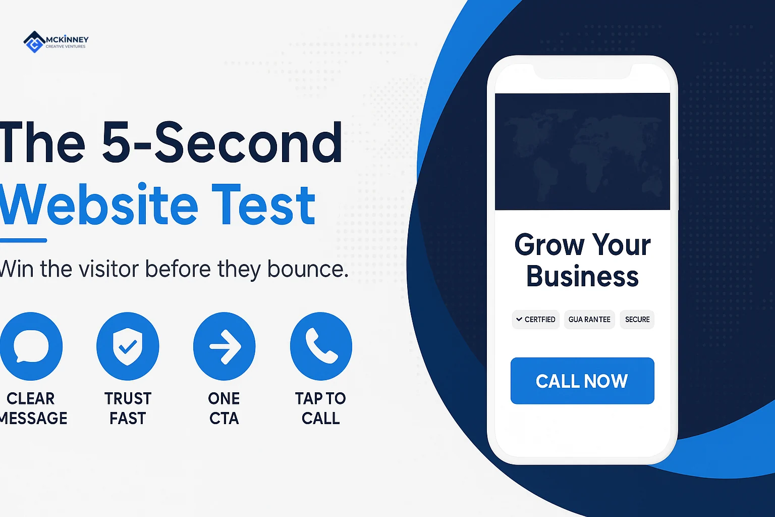 The 5-second website test for local service businesses