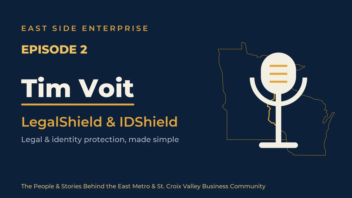 Tim Voit, networker and LegalShield associate, guest on the East Side Enterprise podcast