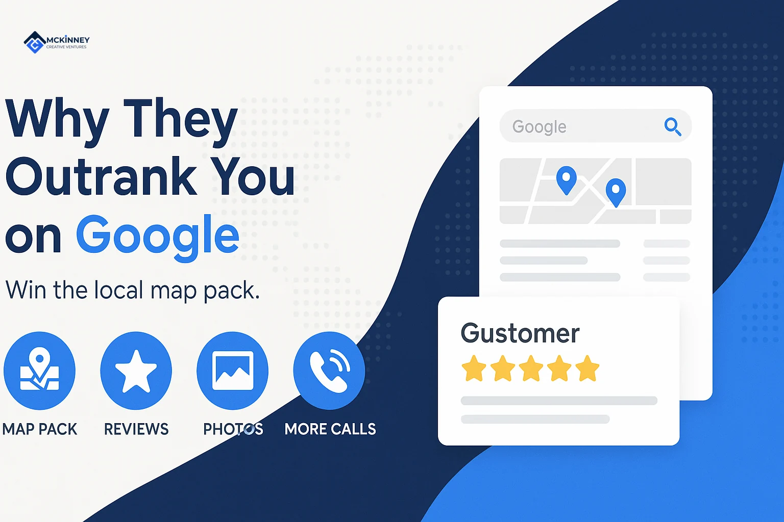 Why your competitor shows up first on Google and how to win the local map pack