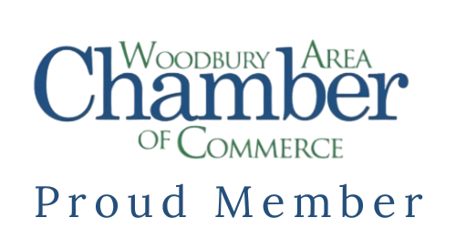 Woodbury Area Chamber of Commerce Proud Member badge