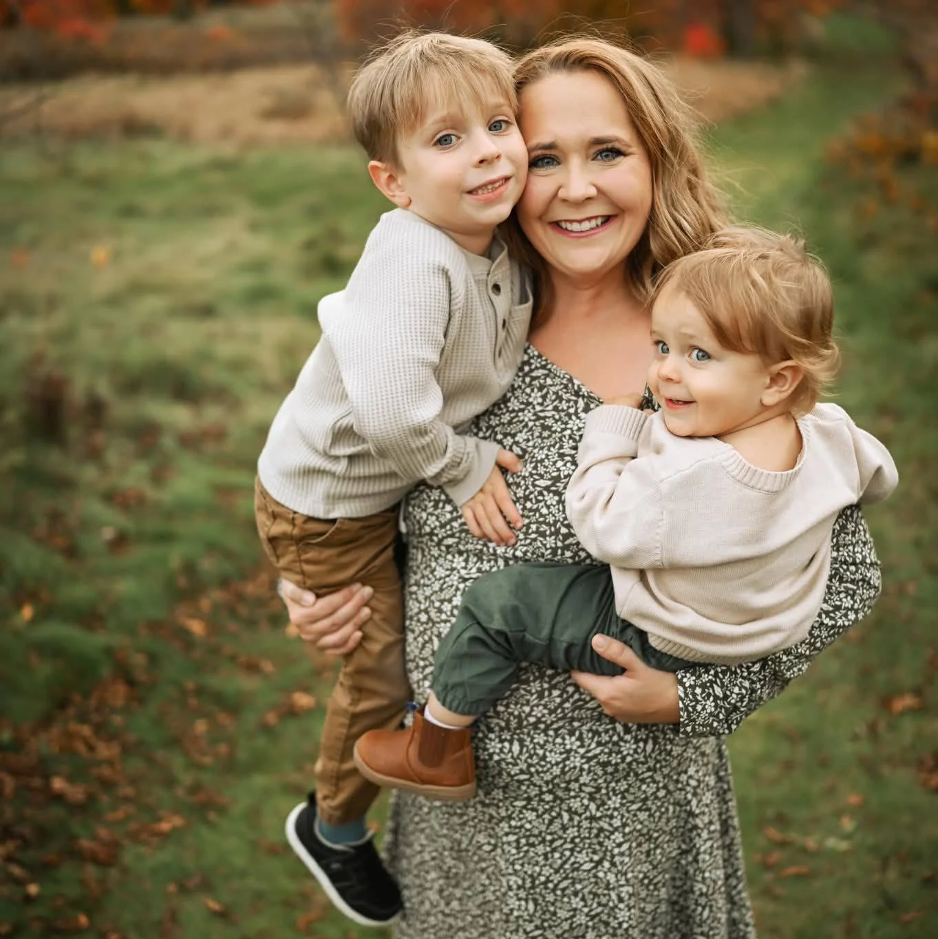 The McKinney family in Woodbury, Minnesota